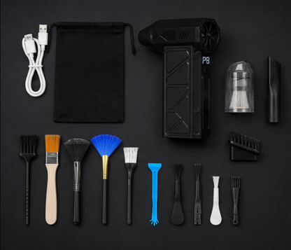 JetCore™ Pro Cordless Air Duster + Kit Set